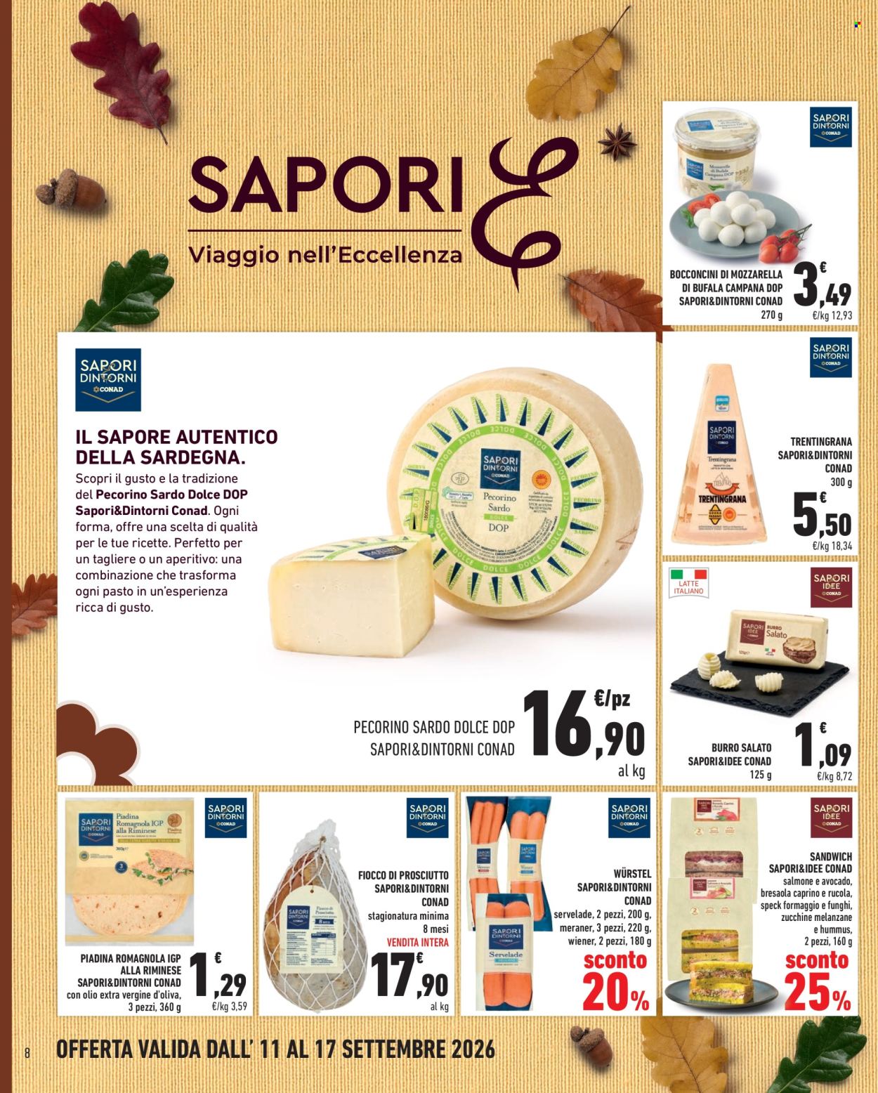 Volantino Conad City - 11/9/2026 - 17/9/2026. Pagina 8