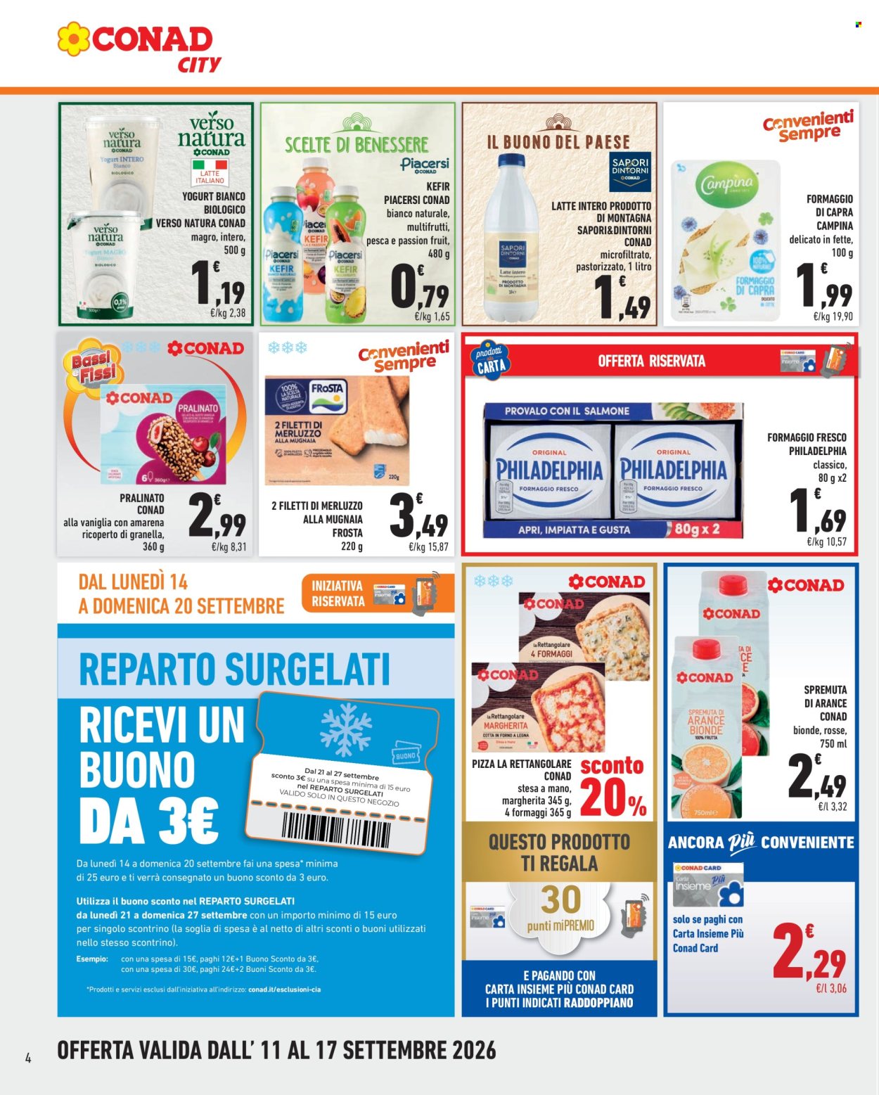Volantino Conad - 11/9/2026 - 17/9/2026. Pagina 4