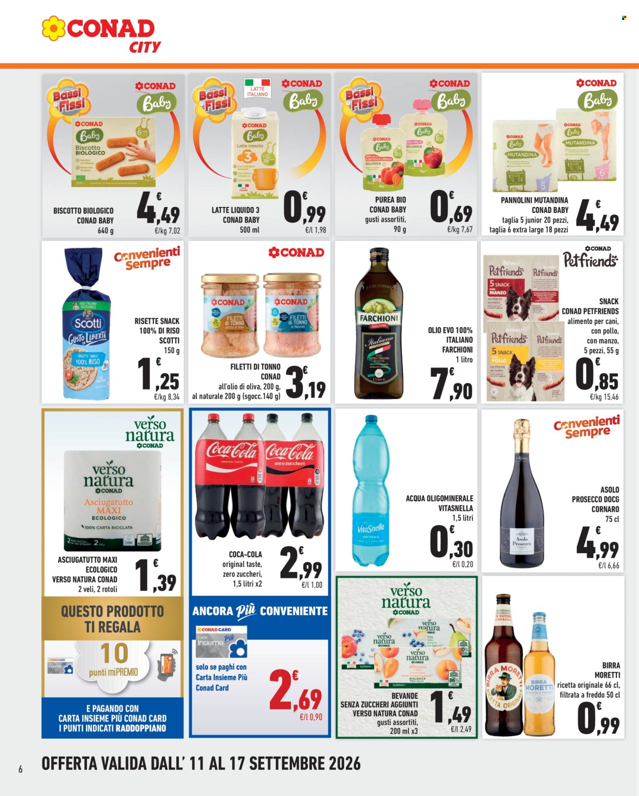 Volantino Conad - 11/9/2026 - 17/9/2026. Pagina 6