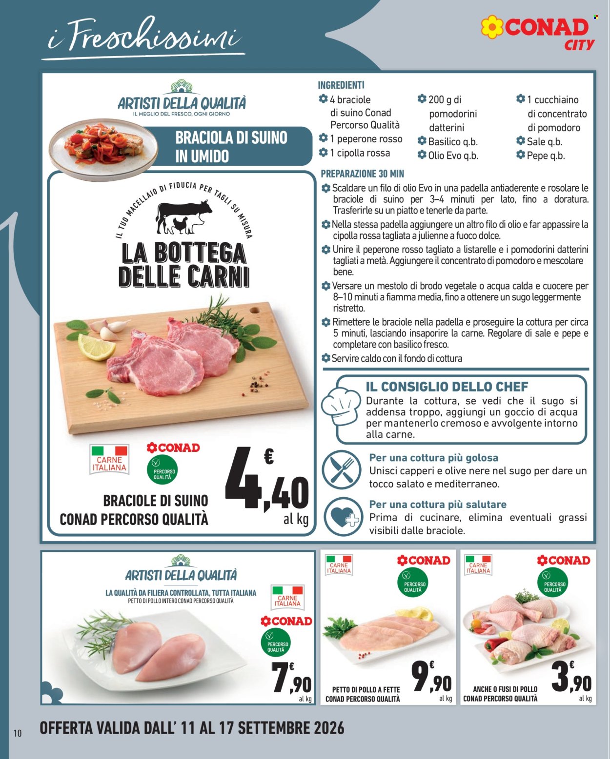 Volantino Conad - 11/9/2026 - 17/9/2026. Pagina 10