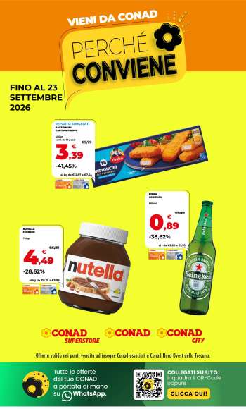 Volantino Conad - 10/9/2026 - 23/9/2026.