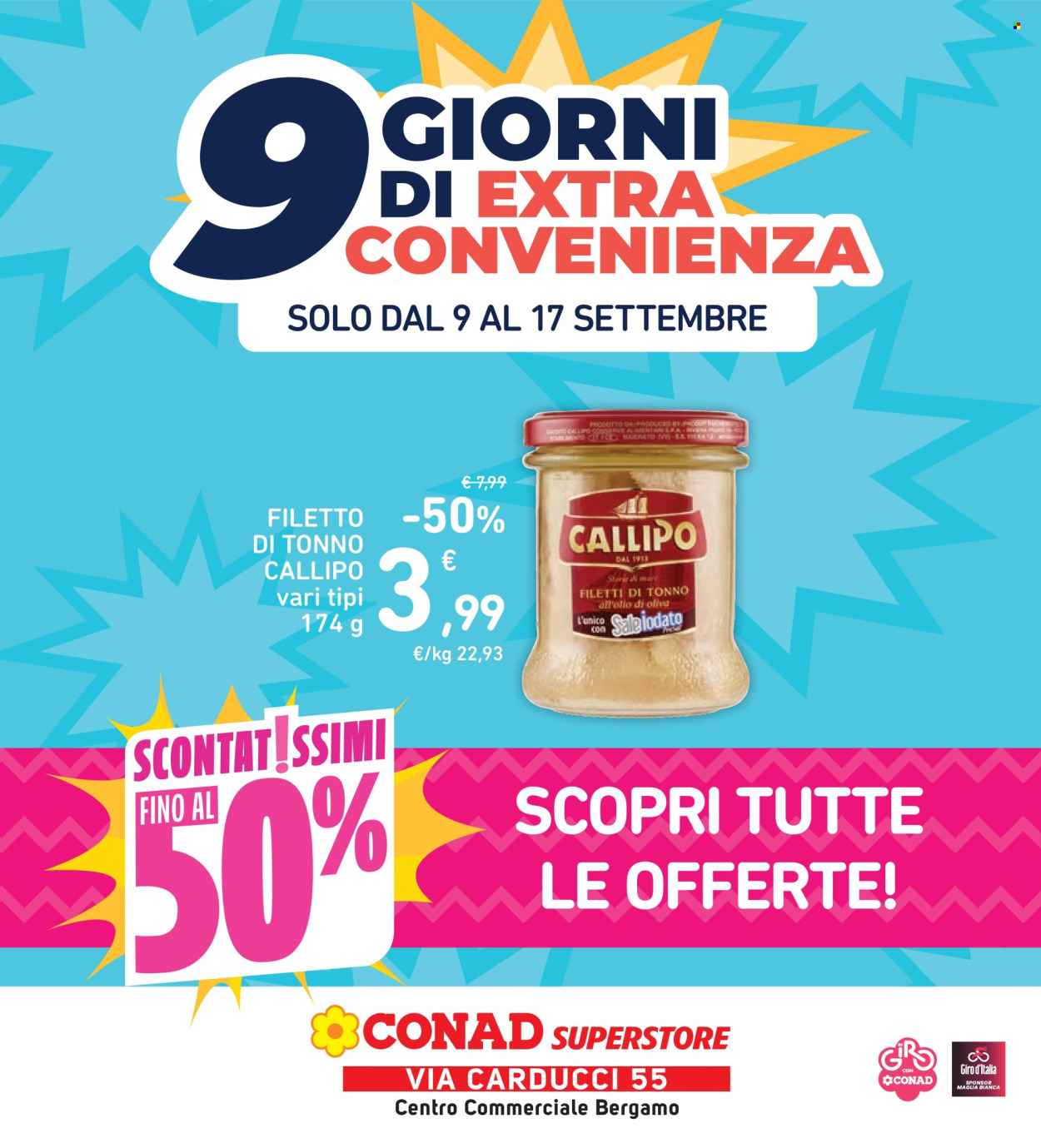 Volantino Conad Superstore - 9/9/2026 - 17/9/2026. Pagina 1