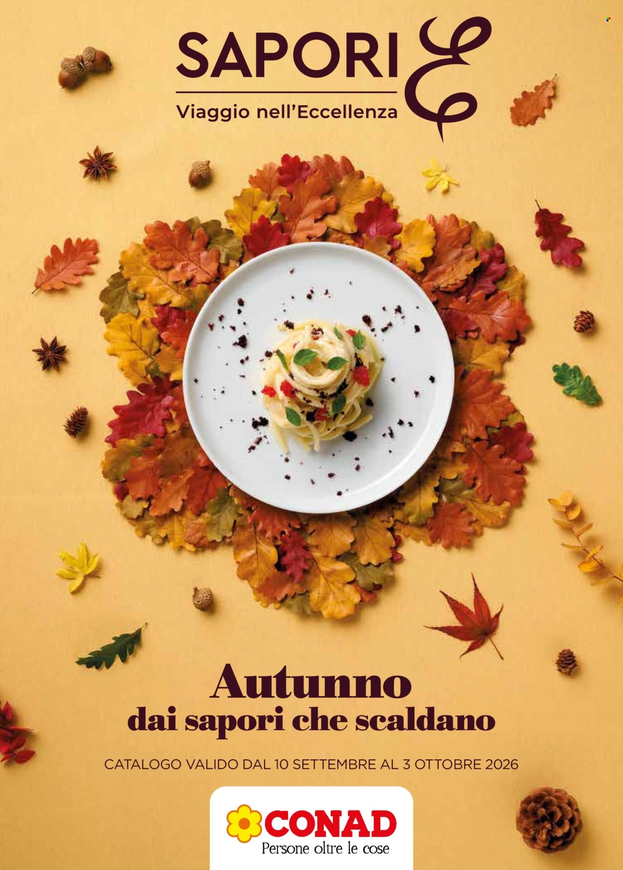 Volantino Conad - 10/9/2026 - 3/10/2026. Pagina 1