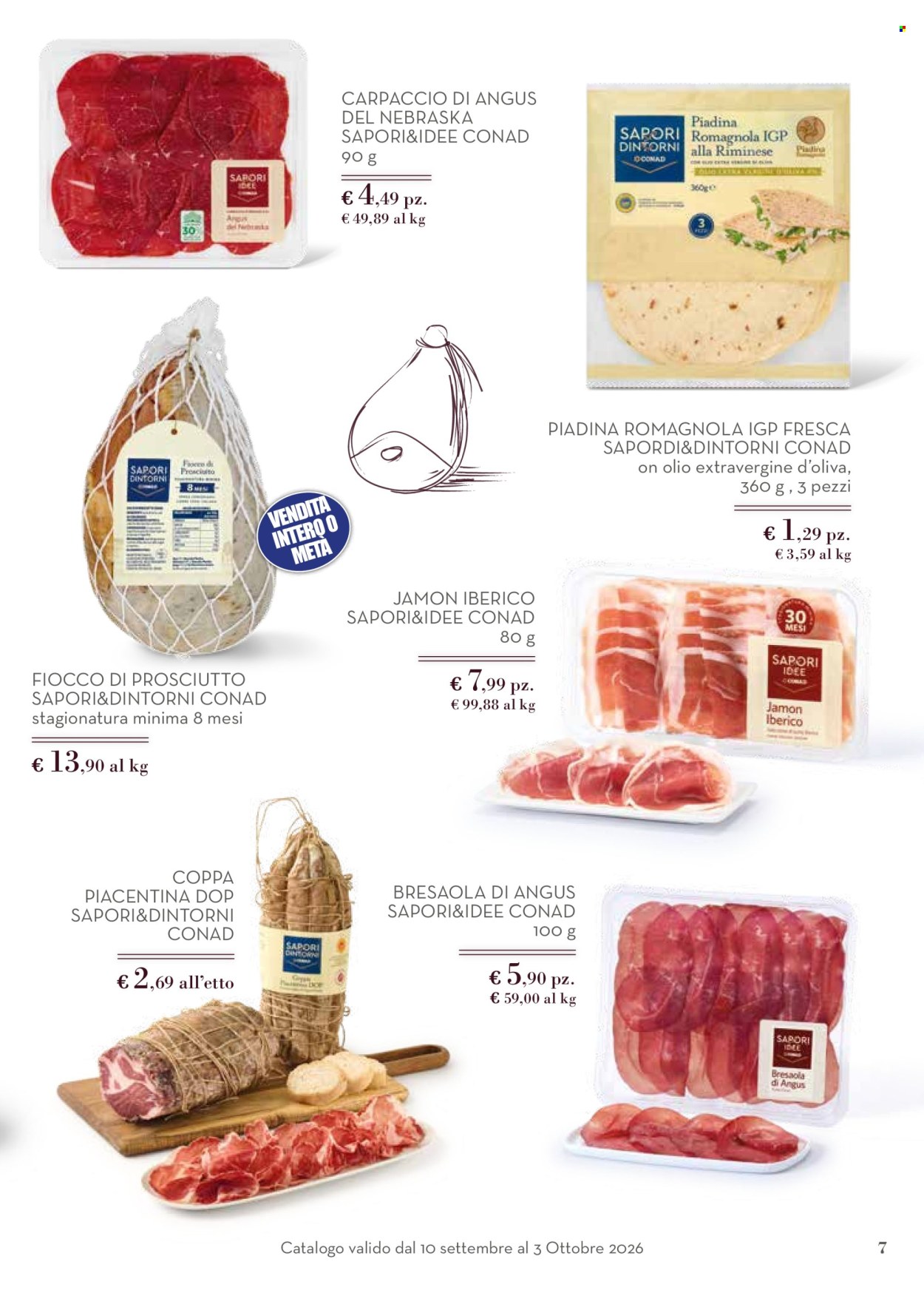 Volantino Conad - 10/9/2026 - 3/10/2026. Pagina 7