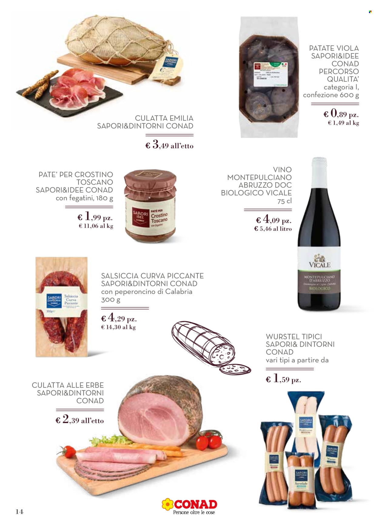 Volantino Conad - 10/9/2026 - 3/10/2026. Pagina 14