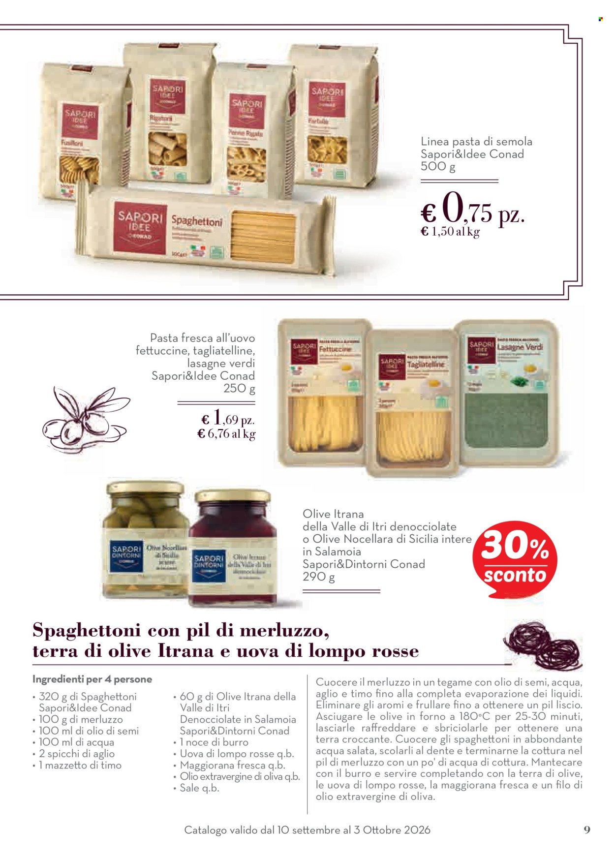 Volantino Conad Superstore - 10/9/2026 - 3/10/2026. Pagina 9