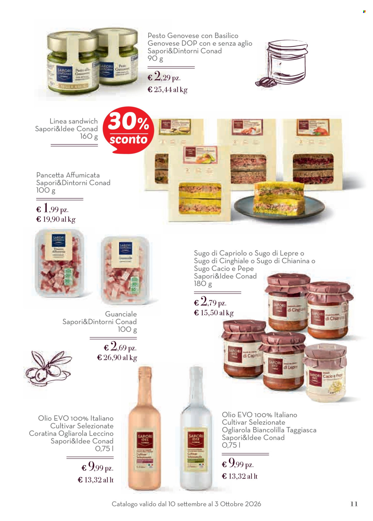 Volantino Conad Superstore - 10/9/2026 - 3/10/2026. Pagina 11