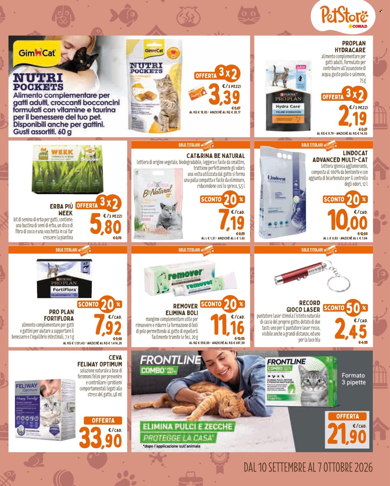 Volantino Pet Store Conad - 10/9/2026 - 7/10/2026. Pagina 5