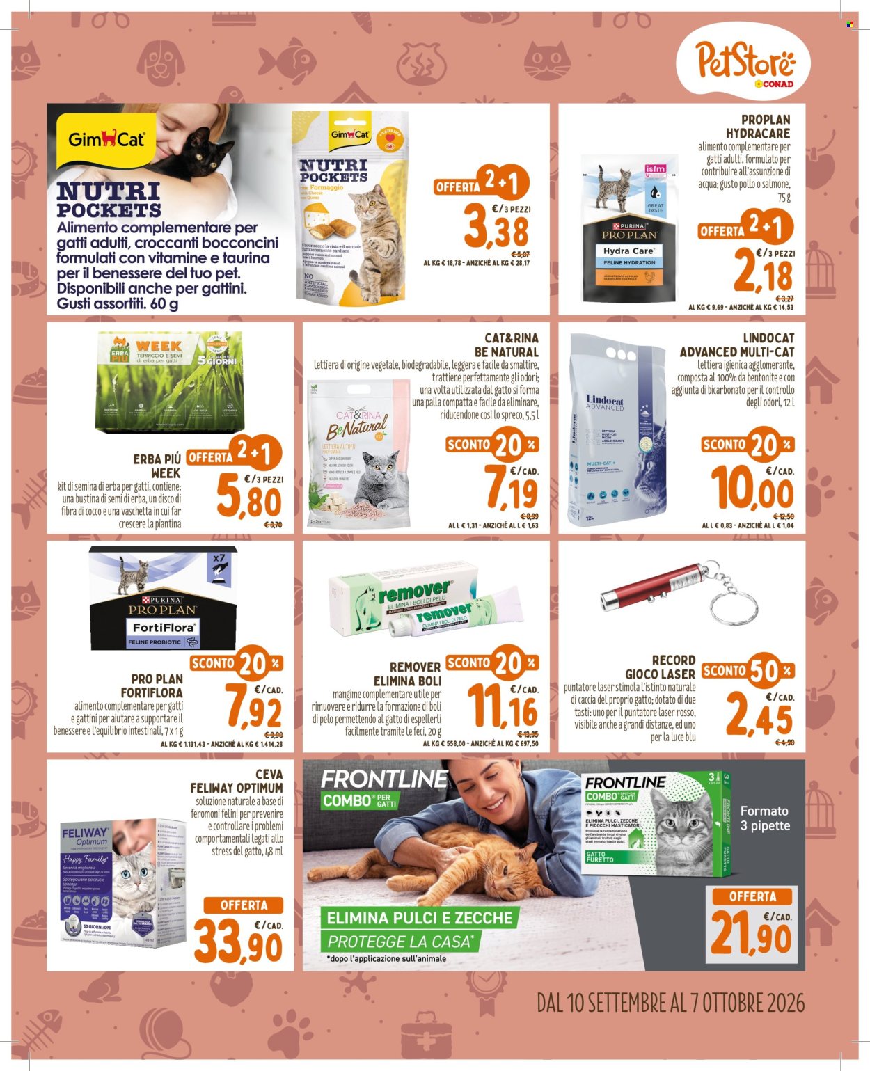 Volantino Pet Store Conad - 10/9/2026 - 7/10/2026. Pagina 5