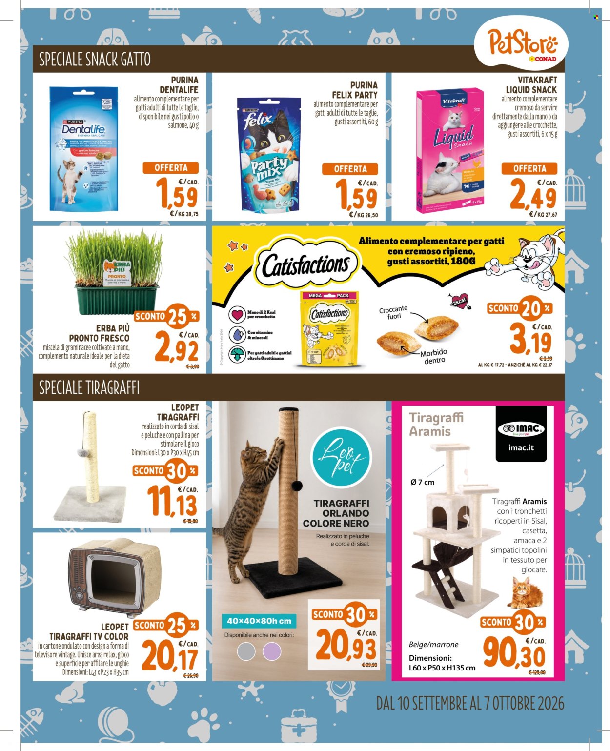 Volantino Pet Store Conad - 10/9/2026 - 7/10/2026. Pagina 7
