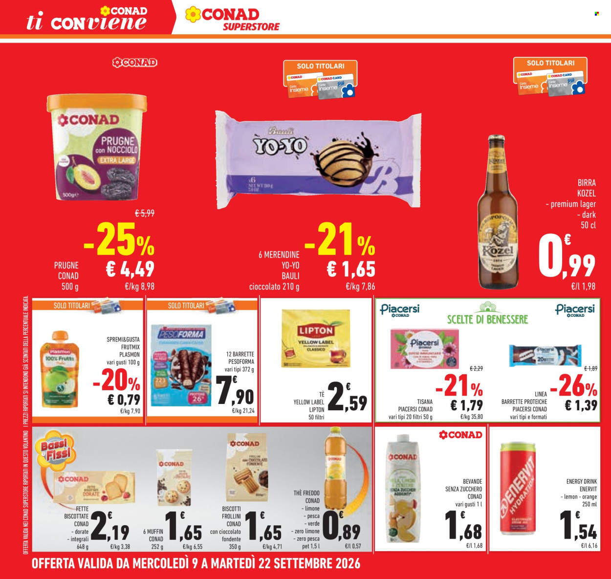 Volantino Conad Superstore - 23/9/2026 - 6/10/2026. Pagina 24