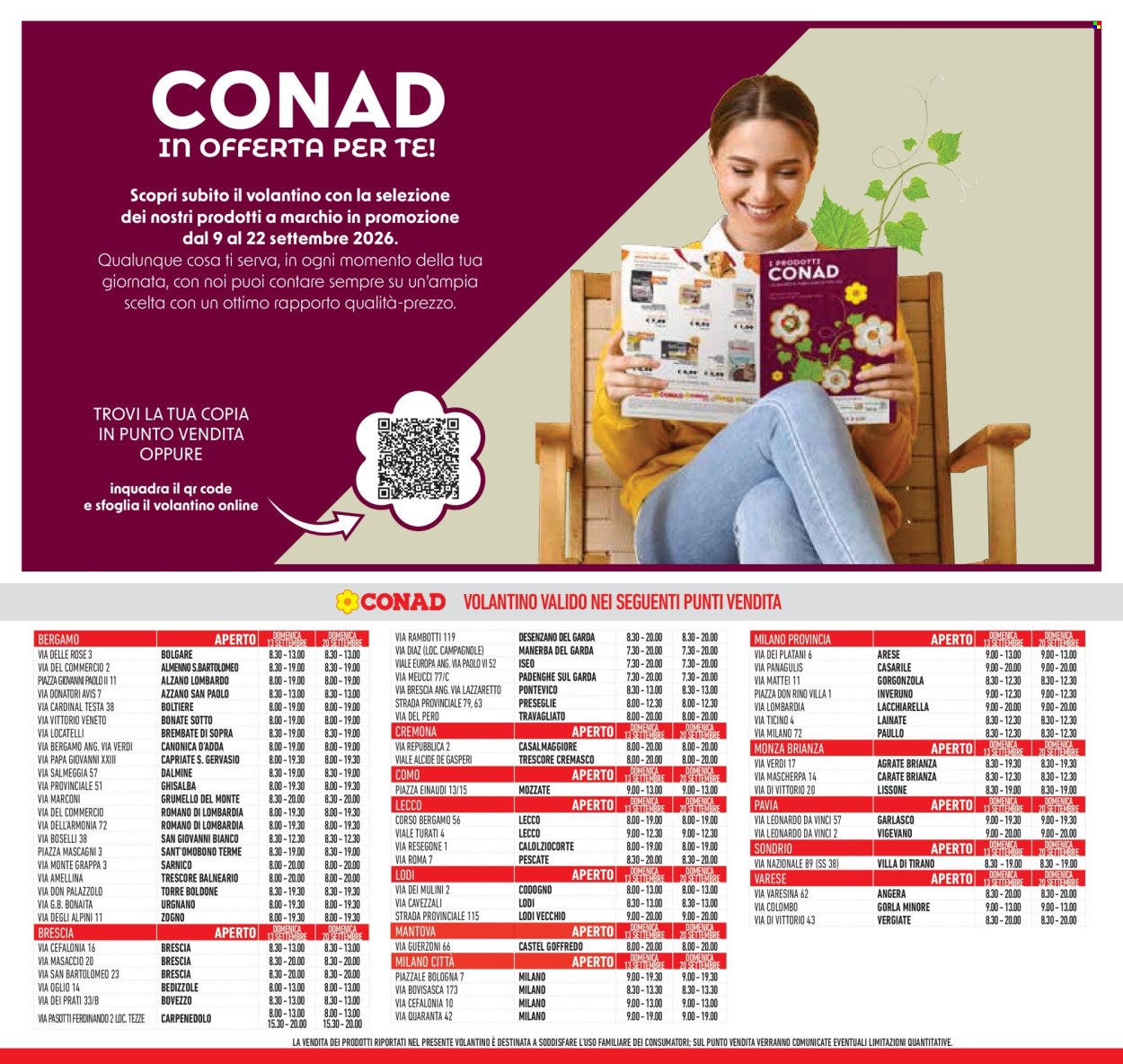 Volantino Conad - 23/9/2026 - 6/10/2026. Pagina 35