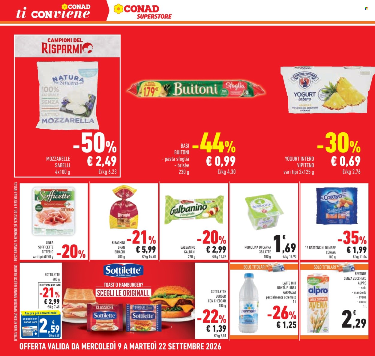 Volantino Conad Superstore - 23/9/2026 - 6/10/2026. Pagina 6