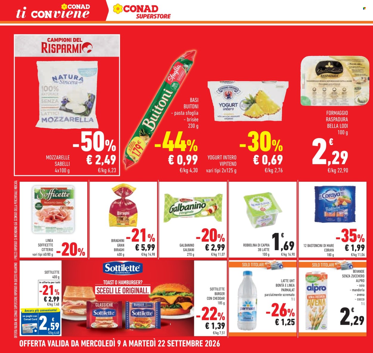 Volantino Conad Superstore - 23/9/2026 - 6/10/2026. Pagina 6