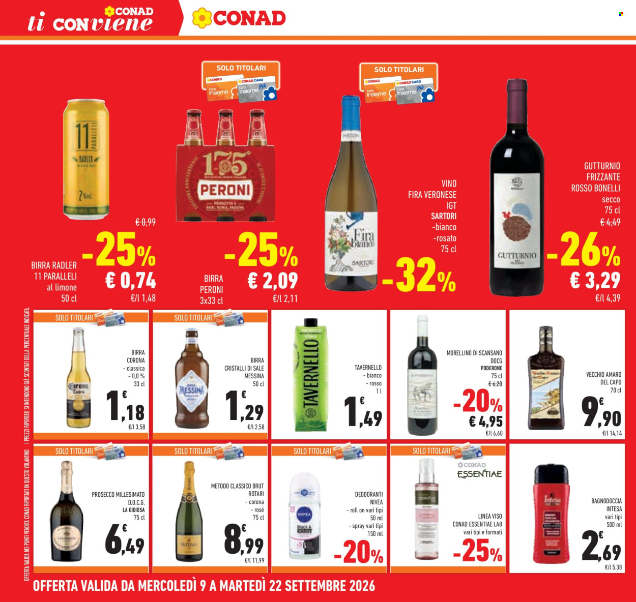 Volantino Conad - 23/9/2026 - 6/10/2026. Pagina 20