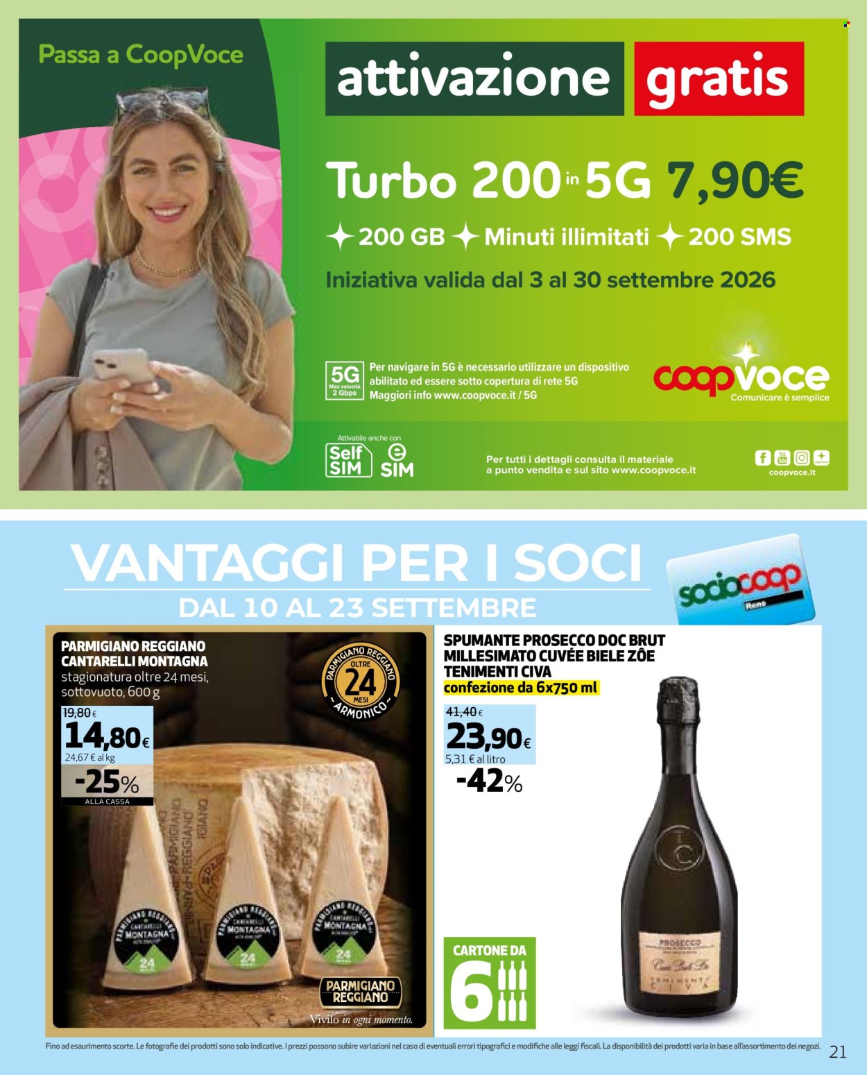Volantino Coop - 10/9/2026 - 23/9/2026. Pagina 21