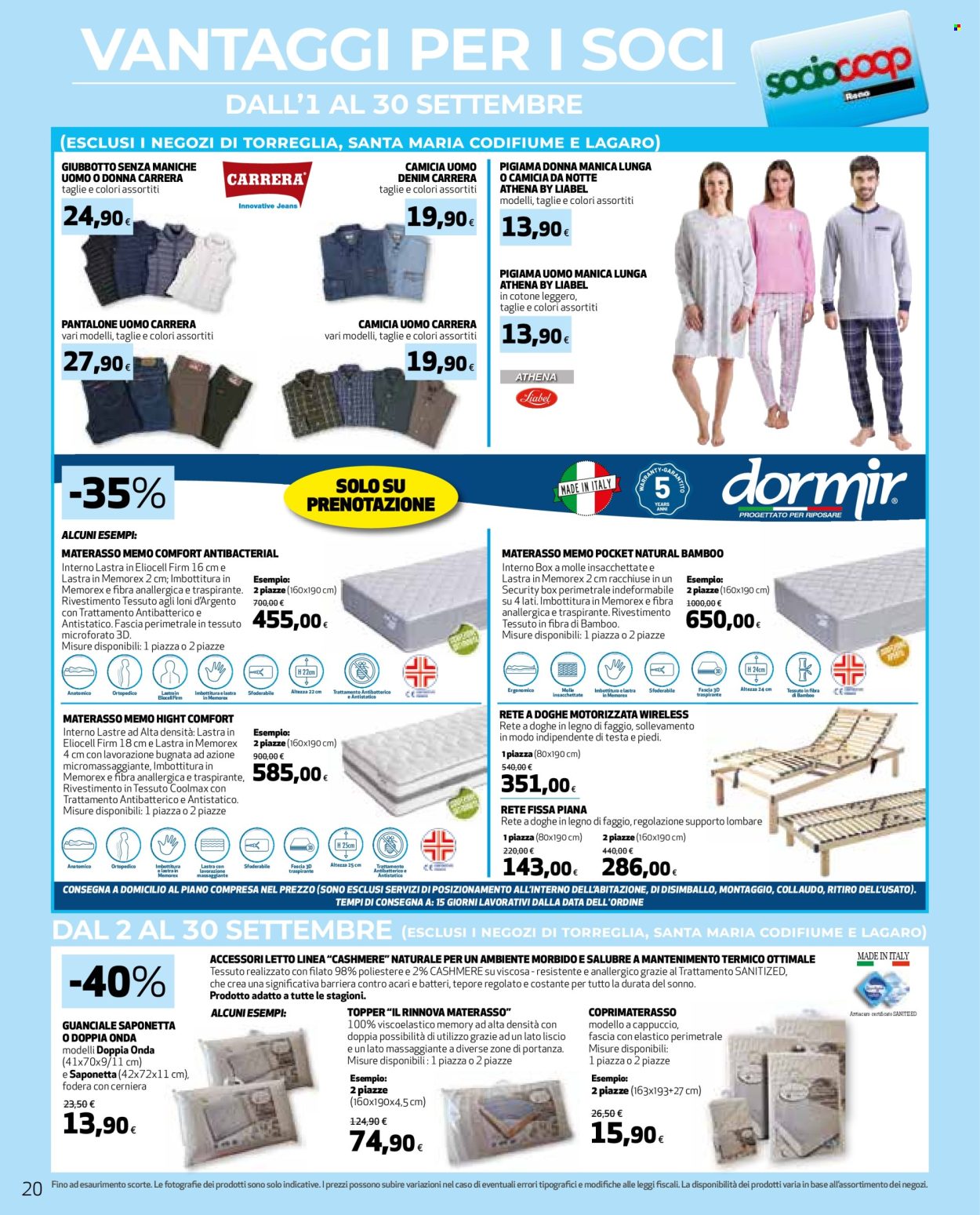 Volantino Coop - 10/9/2026 - 23/9/2026. Pagina 20