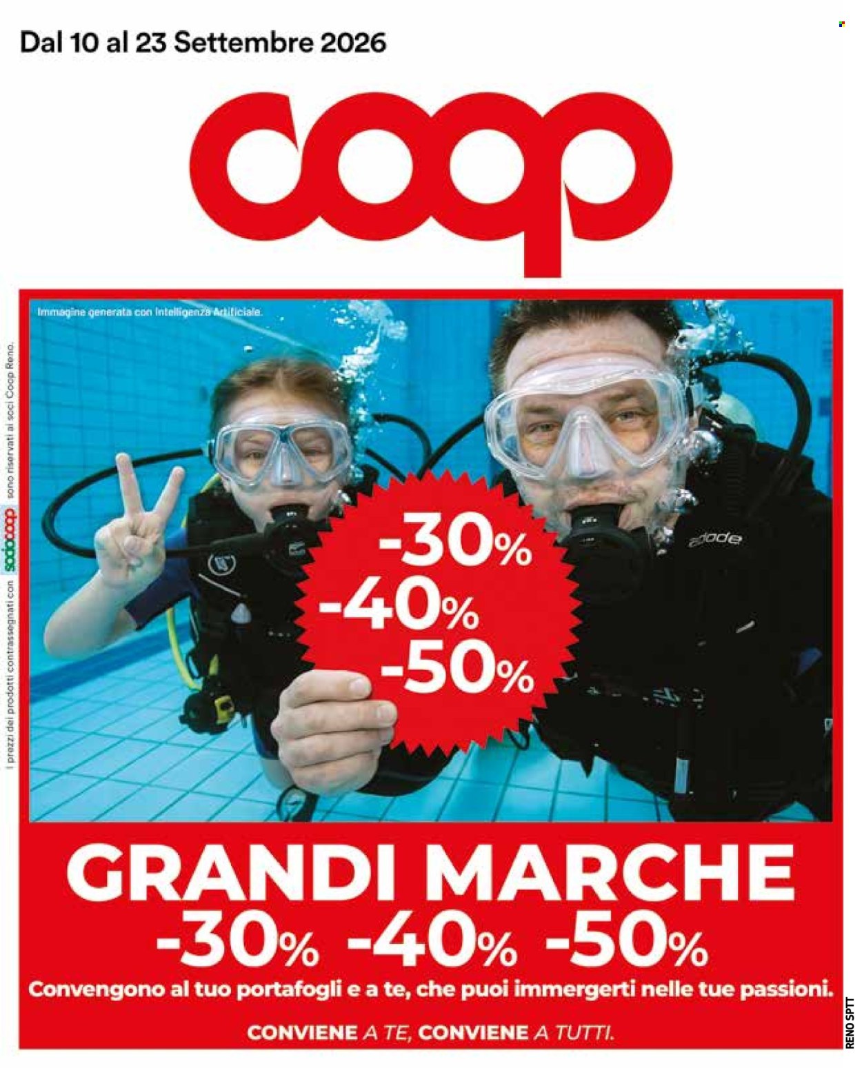 Volantino Coop - 10/9/2026 - 23/9/2026. Pagina 1