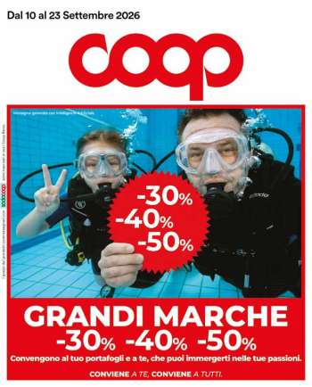 Volantino Coop - 10/9/2026 - 23/9/2026.