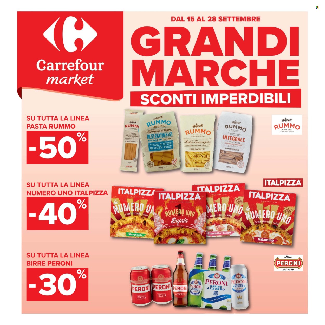 Volantino Carrefour - 15/9/2026 - 25/9/2026. Pagina 1