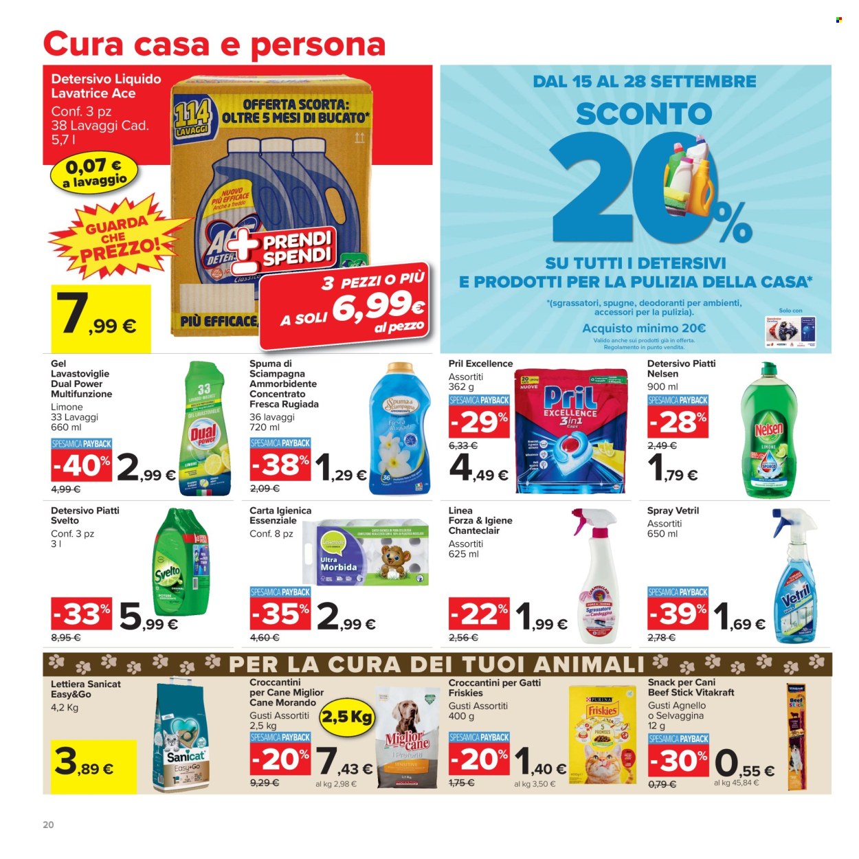 Volantino Carrefour - 15/9/2026 - 25/9/2026. Pagina 20