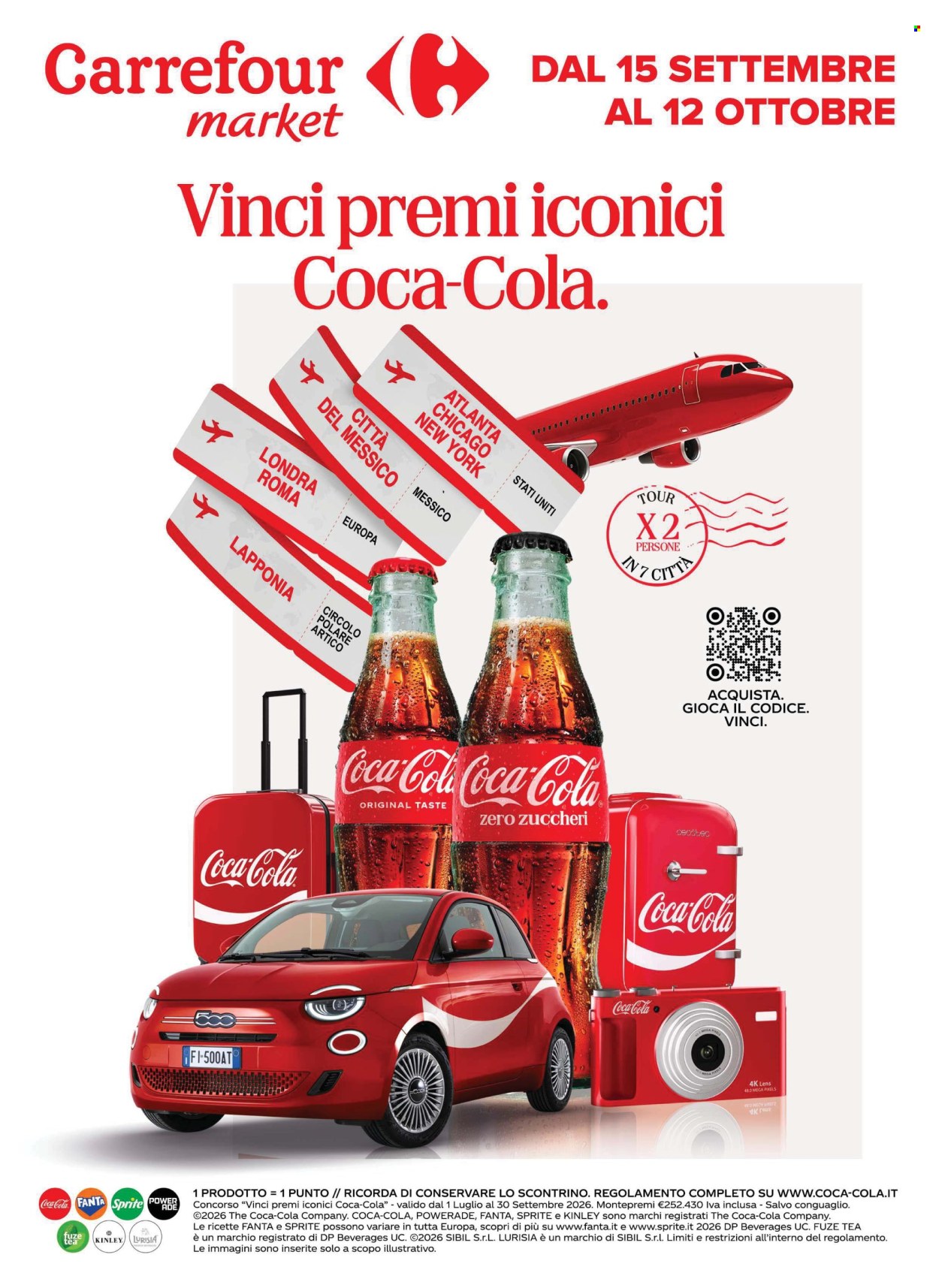 Volantino Carrefour - 15/9/2026 - 12/10/2026. Pagina 1