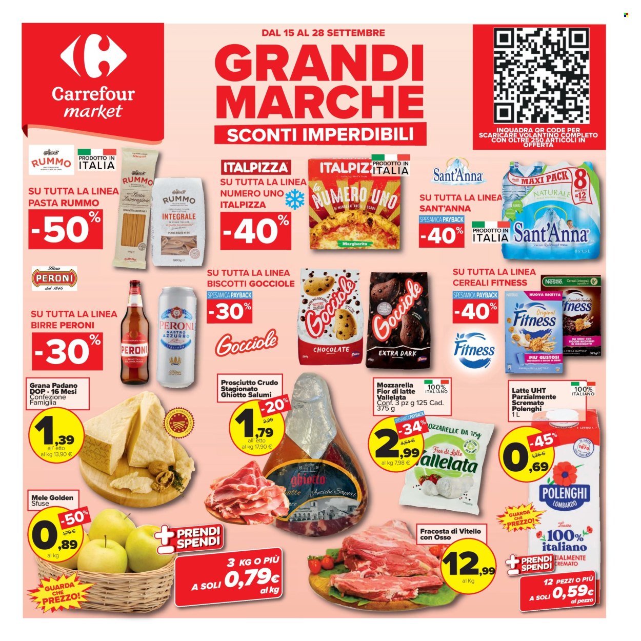 Volantino Carrefour - 15/9/2026 - 25/9/2026. Pagina 1