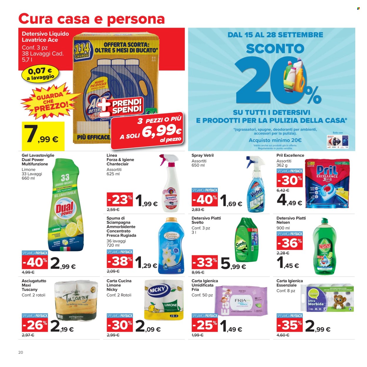 Volantino Carrefour - 15/9/2026 - 25/9/2026. Pagina 20