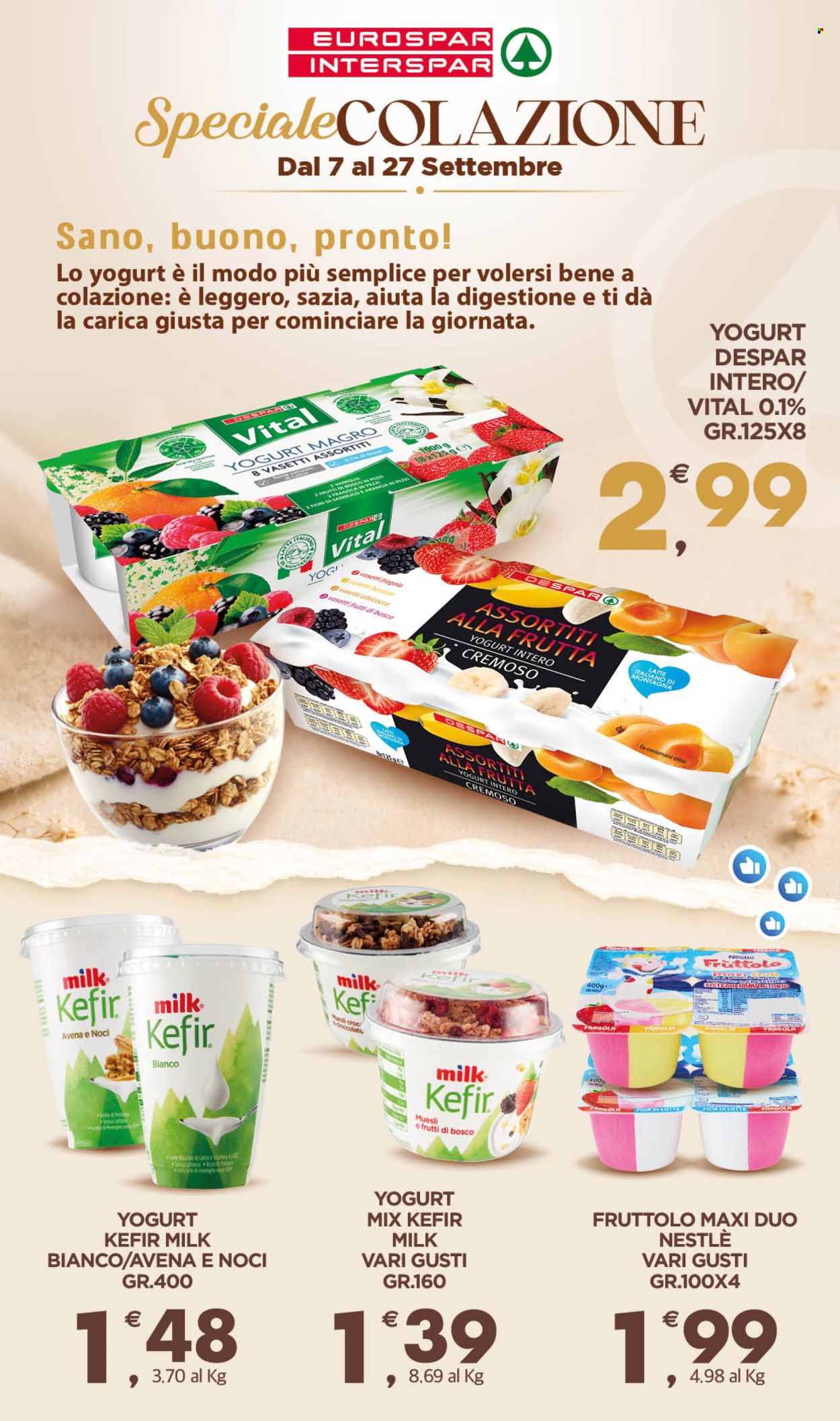 Volantino Eurospar - 7/9/2026 - 27/9/2026. Pagina 4