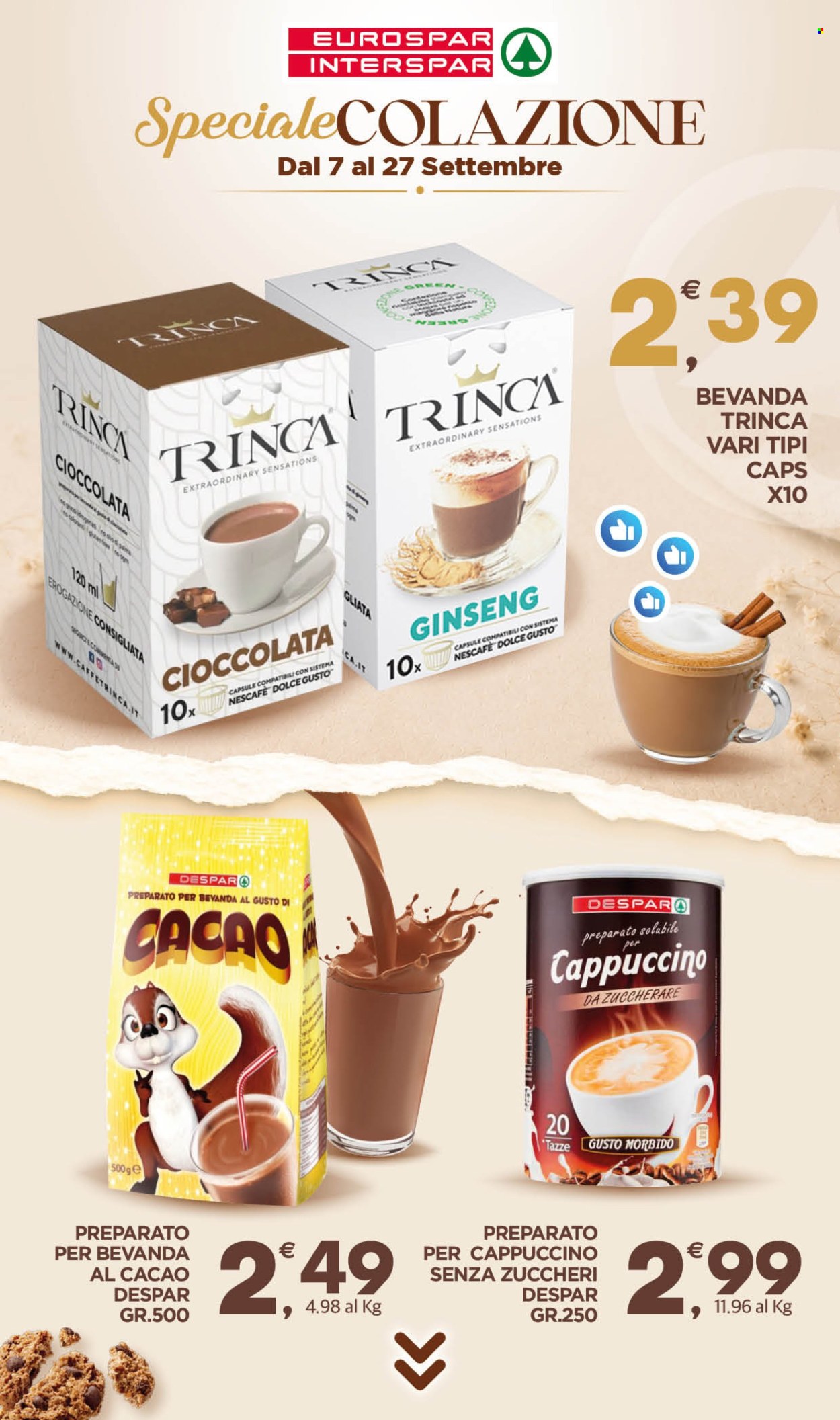 Volantino Eurospar - 7/9/2026 - 27/9/2026. Pagina 11