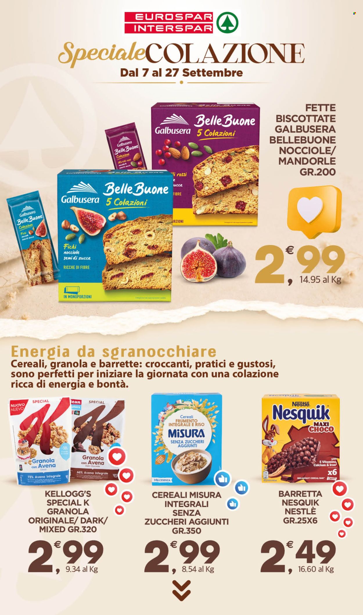 Volantino Eurospar - 7/9/2026 - 27/9/2026. Pagina 29