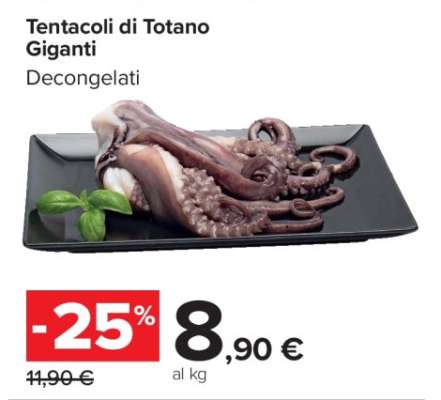 Tentacoli di Totano Giganti