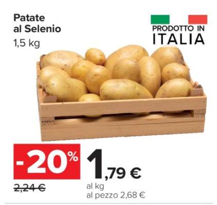 Patate al Selenio