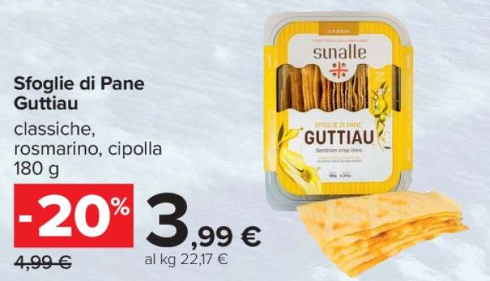 Sfoglie di Pane Guttiau