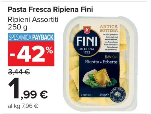 Pasta Fresca Ripiena Fini