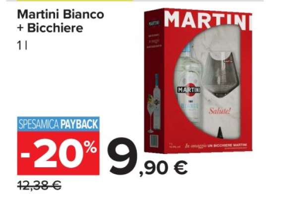 Martini Bianco + Bicchiere