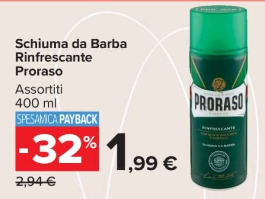 Schiuma da Barba Rinfrescante Proraso