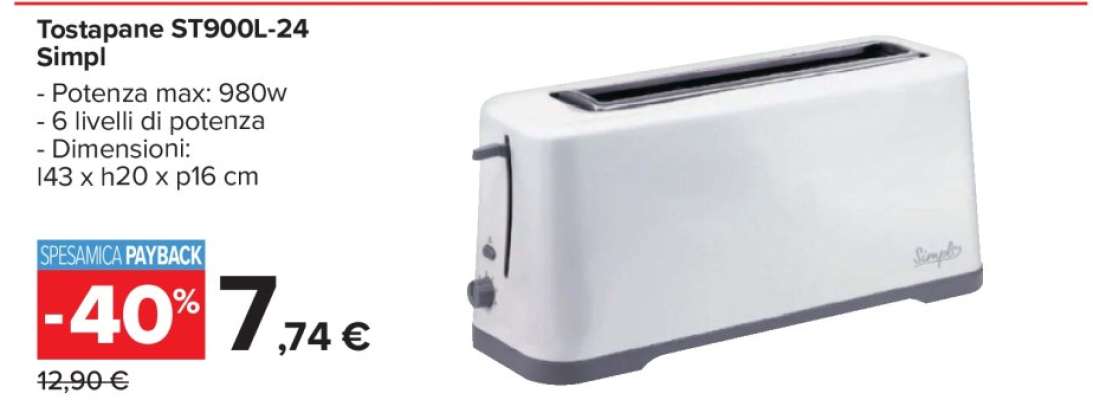 Tostapane ST900L-24 Simpl