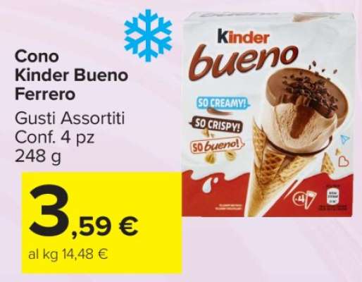 Cono Kinder Bueno Ferrero