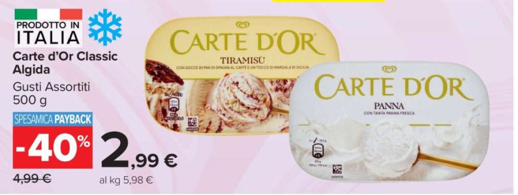Carte D’Or Classic Algida