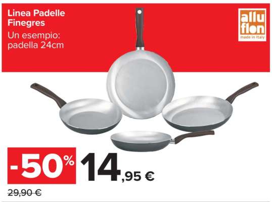 Linea Padelle Finegres