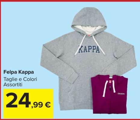 Felpa Kappa