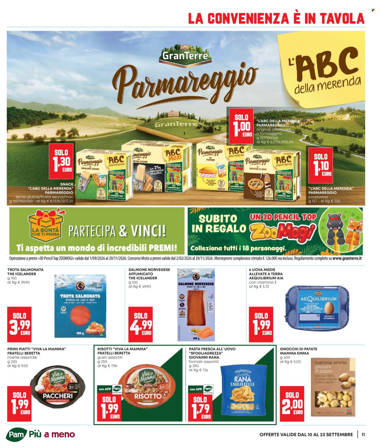 Volantino Pam Panorama - 10/9/2026 - 23/9/2026. Pagina 11