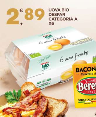 UOVA BIO DESPAR CATEGORIA A X6