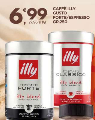 CAFFÈ ILLY GUSTO FORTE/ESPRESSO GR.250