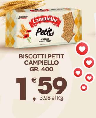 BISCOTTI PETIT CAMPIELLO GR. 400