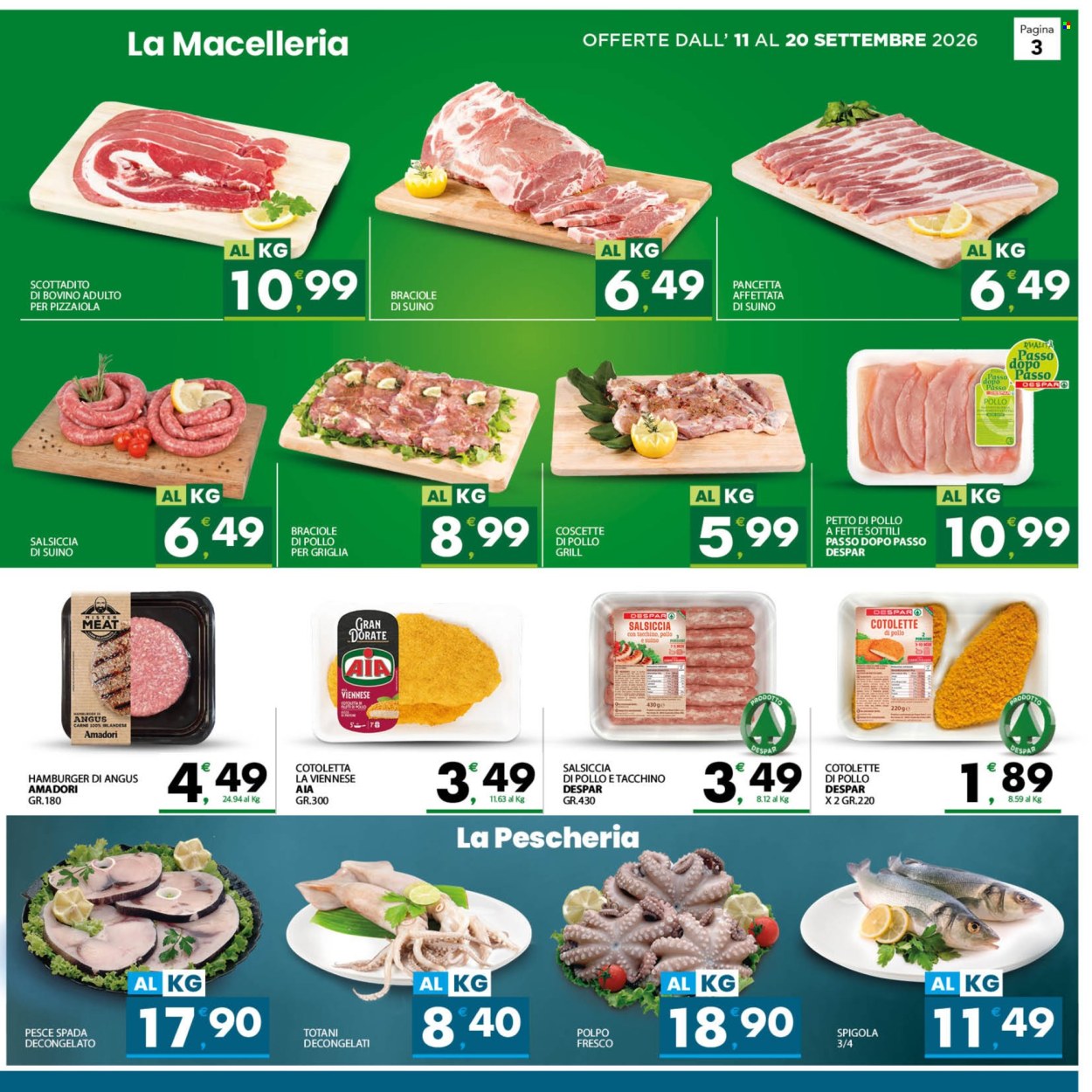 Volantino Despar - 11/9/2026 - 20/9/2026. Pagina 3