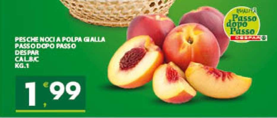 PESCHE NOCI A POLPA GIALLA