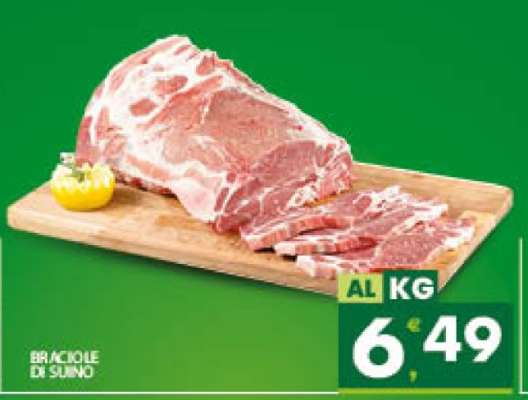 Braciole di suino