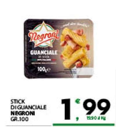 STICK DI GUANCIALE NEGRONI GR.100